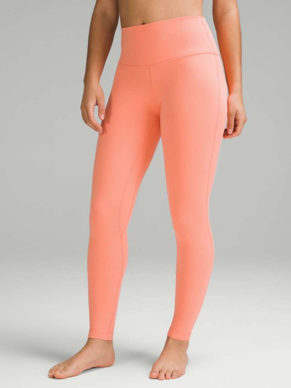 Lululemon Align High-Rise Leggings 28" - Sunny Coral - Size 6